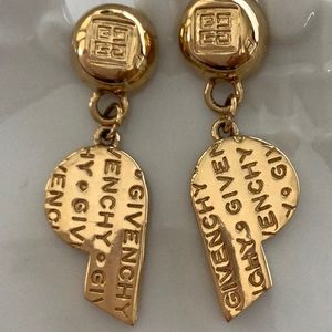 Givenchy Whistle Gold Plated Earrings